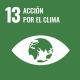 Icona de l’Objectiu de Desenvolupament Sostenible 13 de l'Agenda 2030